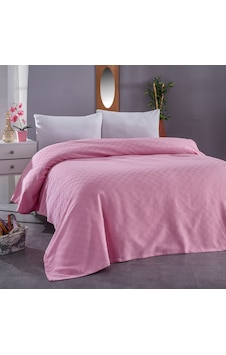 Komfort Home Çift Kişilik Çok Amaçlı %100 Pamuklu Pike 200X230 Cm (345152246) Pembe Komfort Home Çift Kişilik Çok Amaçlı %100 Pamuklu Pike 200X230 Cm (345152246) Pembe