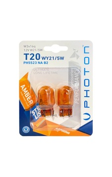 T20 Wy21/5w 12v Çift Devre Naturel Amber Blıster Ambalaj T20 Wy21/5w 12v Çift Devre Naturel Amber Blıster Ambalaj