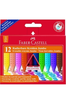 Faber Castell Jumbo Mum Boya 12'li