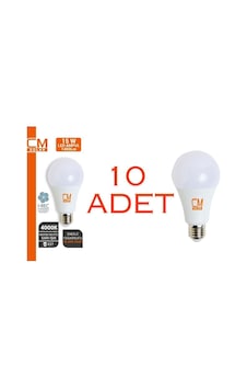 15w E27 Duy 4000k Gün Işığı Led Ev Ampulü 10'lu Paket 15w E27 Duy 4000k Gün Işığı Led Ev Ampulü 10'lu Paket