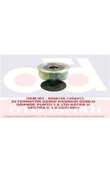 INA 535011510 ALTERNATÖR KASNAĞI DOBLO / ASTRA H 1.9 JTD 1.9 CDTI INA 535011510 ALTERNATÖR KASNAĞI DOBLO / ASTRA H 1.9 JTD 1.9 CDTI