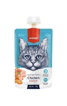 Tavuklu Ve Havuçlu Ezme Kedi Ödülü 90 Gr Tavuklu Ve Havuçlu Ezme Kedi Ödülü 90 Gr