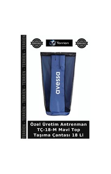 Özel Üretim Antrenman Tç-18-m Mavi Top Taşıma Çantası 18 Li Özel Üretim Antrenman Tç-18-m Mavi Top Taşıma Çantası 18 Li