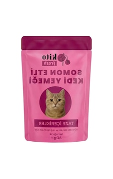 2As Taze Somonlu Kedi Yemeği 80 Gram, %100 Taze İçerikli 12 Gri 2As Taze Somonlu Kedi Yemeği 80 Gram, %100 Taze İçerikli 12 Gri