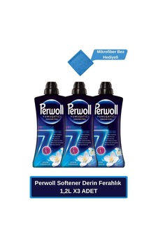Perwoll Yumuşatıcı Derin Ferahlık 1,2l X3 Adet set-hnkdtj-3402-6704 3'lü Set Perwoll Yumuşatıcı Derin Ferahlık 1,2l X3 Adet set-hnkdtj-3402-6704 3'lü Set
