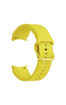 Forzacase Samsung Galaxy Uyumlu Watch 6 Classic 47mm İle Silikon Kordon Kayış - Fc163 Sarı Forzacase Samsung Galaxy Uyumlu Watch 6 Classic 47mm İle Silikon Kordon Kayış - Fc163 Sarı