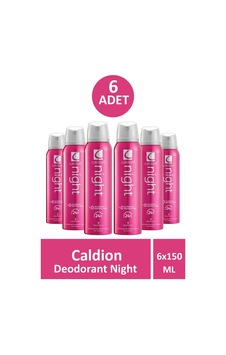 Caldion Deodorant Night Kadın 150 Ml 6 Adet