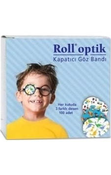 Roll Optik Erkek Kapatıcı Göz Bandı 100 Adet Roll Optik Erkek Kapatıcı Göz Bandı 100 Adet