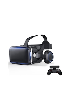 Cylzrcl Vr Kask 3d Gözlük Video Oyunu Dürbün İçin Sanal Gerçeklik Gözlük Kulaklık Renk: 4