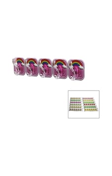5pcs Tekli - Çoklu Kullanım Mika Kristal Kollu Resimli Yapışkan Çok Renkli 5pcs Tekli - Çoklu Kullanım Mika Kristal Kollu Resimli Yapışkan Çok Renkli