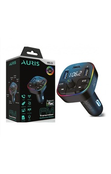 Auris Ars-c6 Bluetooth/usb Fm 20w 2usb+pd Rgb Fm Transmitter Auris Ars-c6 Bluetooth/usb Fm 20w 2usb+pd Rgb Fm Transmitter