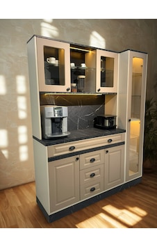 Mikel Masalı Siyah - Cappucino Kahve Köşesi Led Aydınlatmalı %100 Mdf 160 45 200 Çok Renkli Mikel Masalı Siyah - Cappucino Kahve Köşesi Led Aydınlatmalı %100 Mdf 160 45 200 Çok Renkli