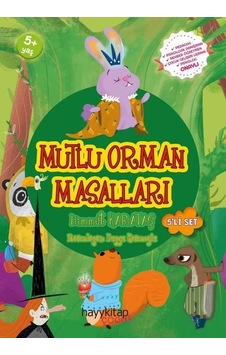 Mutlu Orman Masalları Seti - 5 Kitap Takım - Himmet Karataş - Hayykitap