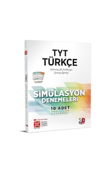 TYT Türkçe 10'lu Simülasyon Deneme Sınavı -  3D Yayınları