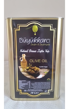 Büyükkarcı Naturel Biricnci Zeytinyağı Teneke 10 L