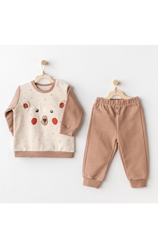 Andywawa Adventurous Bear 2'li Bebek Takımı Ac25026 Bej Andywawa Adventurous Bear 2'li Bebek Takımı Ac25026 Bej