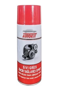 Autokit Sıvı Gres Zincir Yağlayıcı Sprey 400Ml