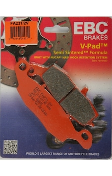 Suzukı Dl 1000 V-storm 2010 Ve Öncesi Yarı Sinter Ön Sol Fren Balata Ebc Mtnm