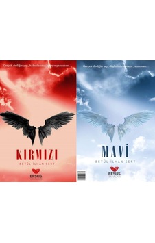 Mavi Kırmızı - Çift Taraflı Kitap - Betül İlhan Sert - Efsus