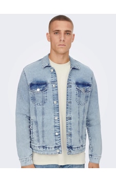 Only & Sons Erkek Kot Ceket Onscoın L. Blue 4334 Jacket 22024334 Denim Only & Sons Erkek Kot Ceket Onscoın L. Blue 4334 Jacket 22024334 Denim