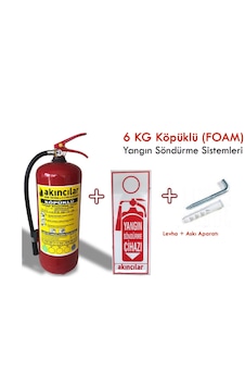 Akıncılar Köpüklü Yangın Söndürme Tüpü 6 KG