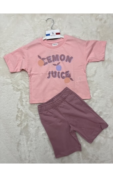 Rolypoly Lemon Juıce Şortlu İkili Kız Takım SOMON Rolypoly Lemon Juıce Şortlu İkili Kız Takım SOMON