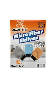 Oto Yıkama Eldiveni Astarlı Araç Temizleme Mikrofiber Araba Cila Eldiveni