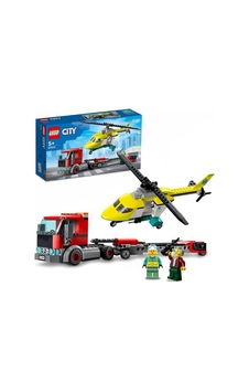 City Kurtarma Helikopteri Nakliyesi 60343-5 Yaş Ve Üzeri Çocuklar İçin Oyuncak Yapım Seti 215 Parça City Kurtarma Helikopteri Nakliyesi 60343-5 Yaş Ve Üzeri Çocuklar İçin Oyuncak Yapım Seti 215 Parça