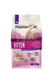 Mastercat Az Tahıllı Hypoallergenic Hassas Yavru Kedi Maması 1500 G Mastercat Az Tahıllı Hypoallergenic Hassas Yavru Kedi Maması 1500 G