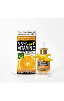 C Vitamini Ve Hyaluronik Asit Yüz Serumu 40 Ml Aydınlatıcı & Canlandırıcı Cilt Bakım Serumu