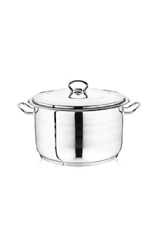 Safinox Flavia Çelik Derin Tencere 32X20 CM-16 Litre Safinox Flavia Çelik Derin Tencere 32X20 CM-16 Litre