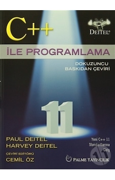 C++ ile Programlama Palme Yayınevi C++ ile Programlama Palme Yayınevi