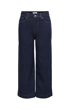 Only Onlregına Hw Wıde Crop Dnm Dıa215 Noos Kadın Mavi Denim Pantolon - 15358320