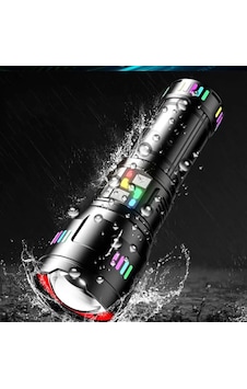 Pro F-3002 Alüminyum Tg Led Gece Şeritli Type-c Şarjlı El Feneri Lisinya Pro F-3002 Alüminyum Tg Led Gece Şeritli Type-c Şarjlı El Feneri Lisinya