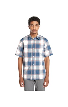 Timberland Tfo Check Poplin Short Sleeve Shirt Erkek Gomlek Tb0a5qxpg661 Mavi Timberland Tfo Check Poplin Short Sleeve Shirt Erkek Gomlek Tb0a5qxpg661 Mavi