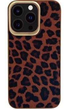 Teleplus Apple Uyumlu iPhone 13 Pro Max Kılıf Kajsa Glamorous Serisi Leopard Combo Kapak Teleplus Apple Uyumlu iPhone 13 Pro Max Kılıf Kajsa Glamorous Serisi Leopard Combo Kapak