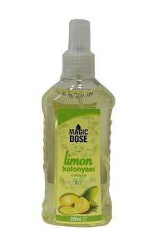 Magic Dose 80 Derece Limon Kolonyası Sprey Pet Şişe 200 ML Magic Dose 80 Derece Limon Kolonyası Sprey Pet Şişe 200 ML