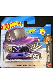 Hot Wheels Tekli Arabalar Tooned Purple Passion Jjf54 Dream Garage Çok Renkli Hot Wheels Tekli Arabalar Tooned Purple Passion Jjf54 Dream Garage Çok Renkli