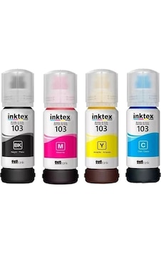 Inktex Epson Uyumlu 103 Mürekkep Kartuş Takımı L3111