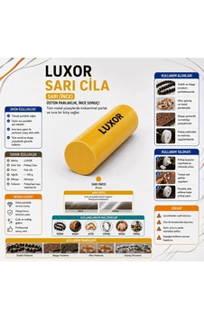 Luxor Polisaj Cila- Sarı Loxur Cila