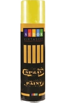 Südor Sprey Boya 200 ML Sarı Spr100-02 Südor Sprey Boya 200 ML Sarı Spr100-02