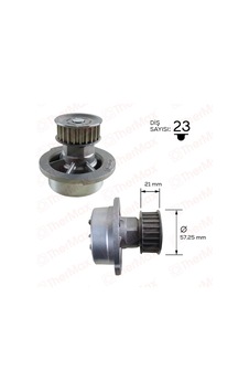 Opel Astra F - Vectra B - Corsa B 1.6 16v Devirdaim Su Pompası Opel Astra F - Vectra B - Corsa B 1.6 16v Devirdaim Su Pompası