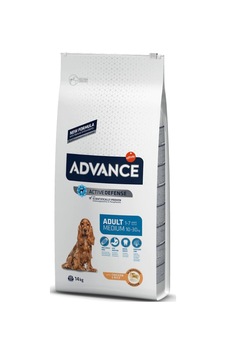 Advance Adult Medium 1-7 Yaş Tavuklu Orta Irk Yetişkin Köpek Maması 14 KG