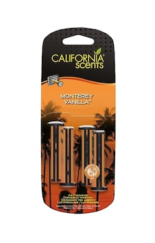 California Scents® Vent Stick "Montry Vanilla" Kalorifer Geçme Koku 4'lü Set California Scents® Vent Stick "Montry Vanilla" Kalorifer Geçme Koku 4'lü Set