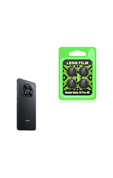 Vendas Xiaomi Redmi Note 15 Pro 4g Zore Cl-07 Kamera Lens Koruyucu Siyah Vendas Xiaomi Redmi Note 15 Pro 4g Zore Cl-07 Kamera Lens Koruyucu Siyah