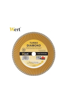 Wert 2712-180 Turbo Kanallı Elmas Testere 180 MM Wert 2712-180 Turbo Kanallı Elmas Testere 180 MM