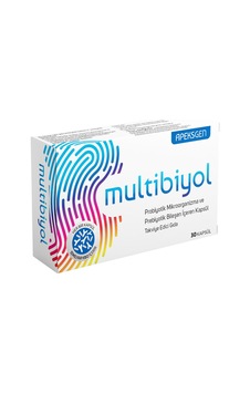 Apeksgen Multibiyol Takviye Edici Gıda 30 Kapsül
