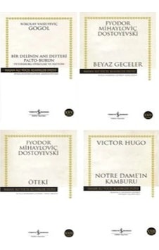 Bir Delinin Ani Defteri + Beyaz Geceler + Oteki + Notre Dame İn Kamburu 4 Set Bir Delinin Ani Defteri + Beyaz Geceler + Oteki + Notre Dame İn Kamburu 4 Set