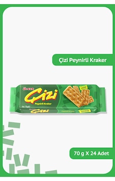 Ülker Çizi Kraker 24 x 70 G Ülker Çizi Kraker 24 x 70 G