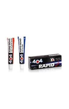 Özkaya 404 Plastik Çelik Rapid Bond Hızlı Yapıştırıcı 16gr - Şeffaf Özkaya 404 Plastik Çelik Rapid Bond Hızlı Yapıştırıcı 16gr - Şeffaf
